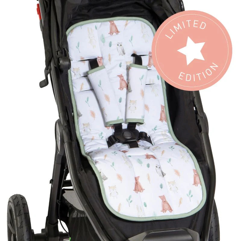 All4Ella - Ice Cooling Pram Liner - Forest Friends