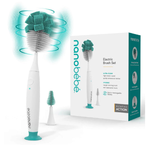 Nanobebe Electric Brush Teal / White