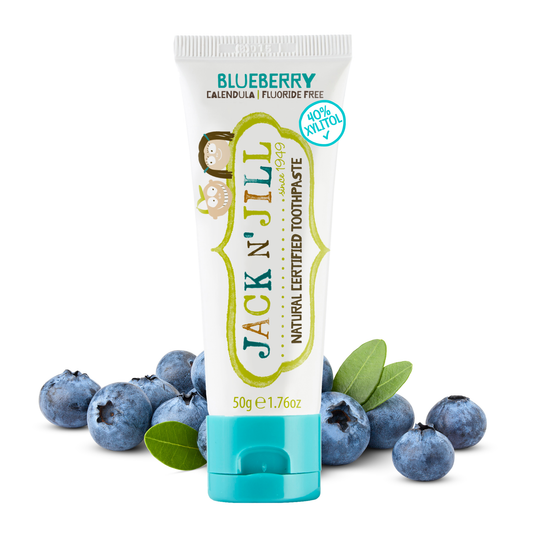 Jack N' Jill Kids - Jack N' Jill Natural Certified Toothpaste Blueberry 50g