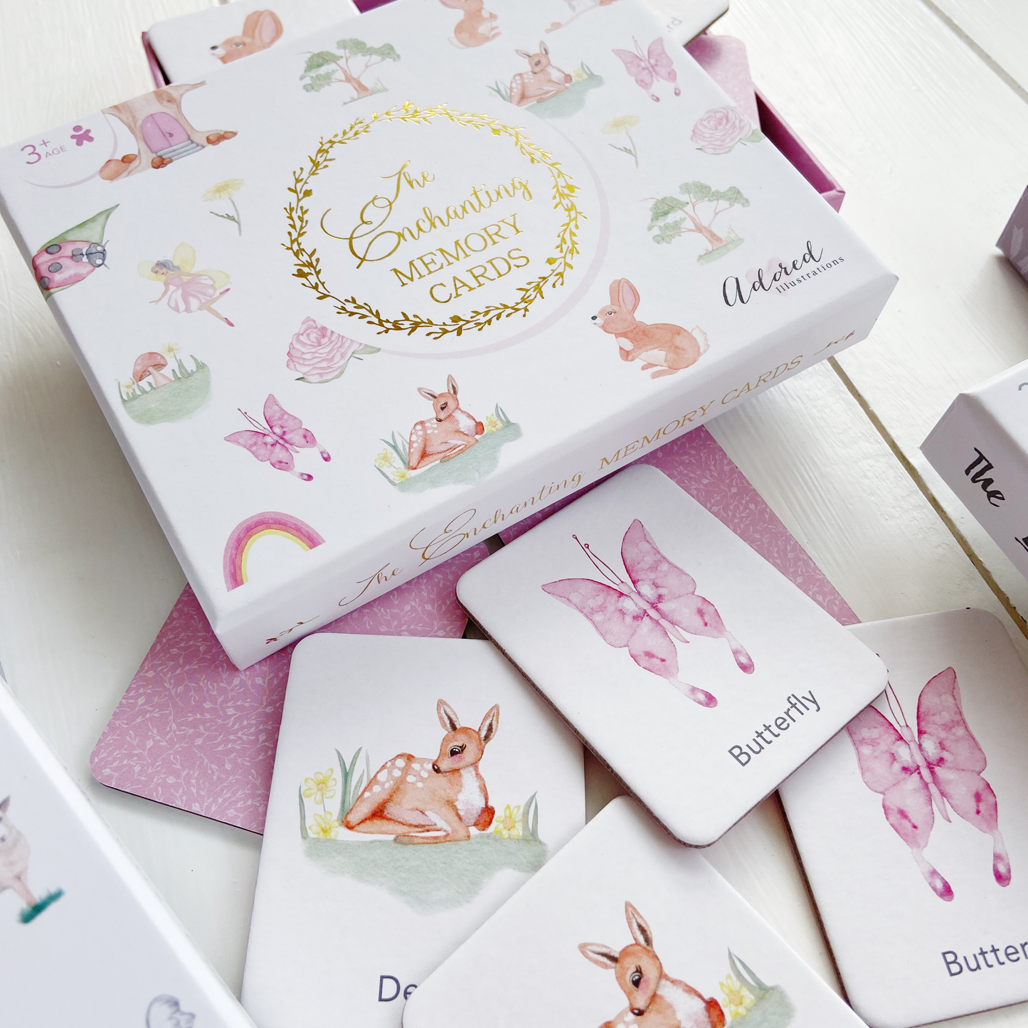 Adored Illustrations - The Enchanting Memory Card Game