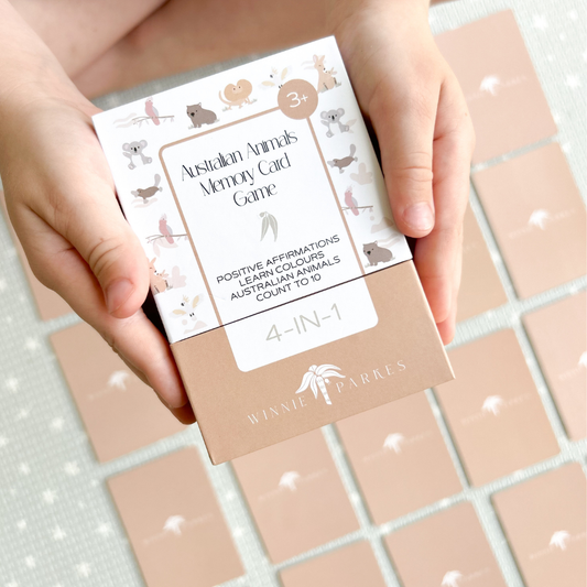 Winnie Parkes - Australian Animals Memory Card Game