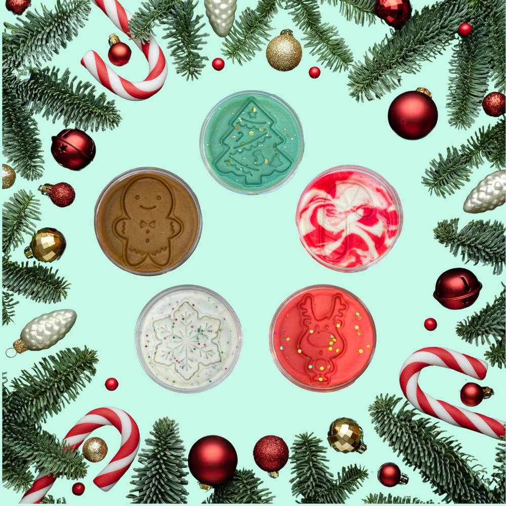 Wild Dough Playdough - W/S Candy Cane Playdough