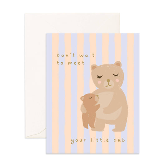Fox & Fallow - Meet Little One Cub Greeting Card