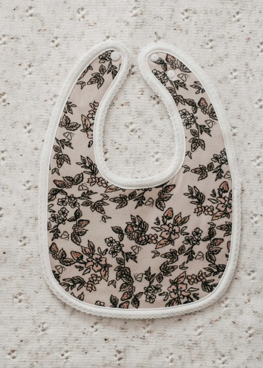Bencer and Hazelnut Strawberry Fields Bib