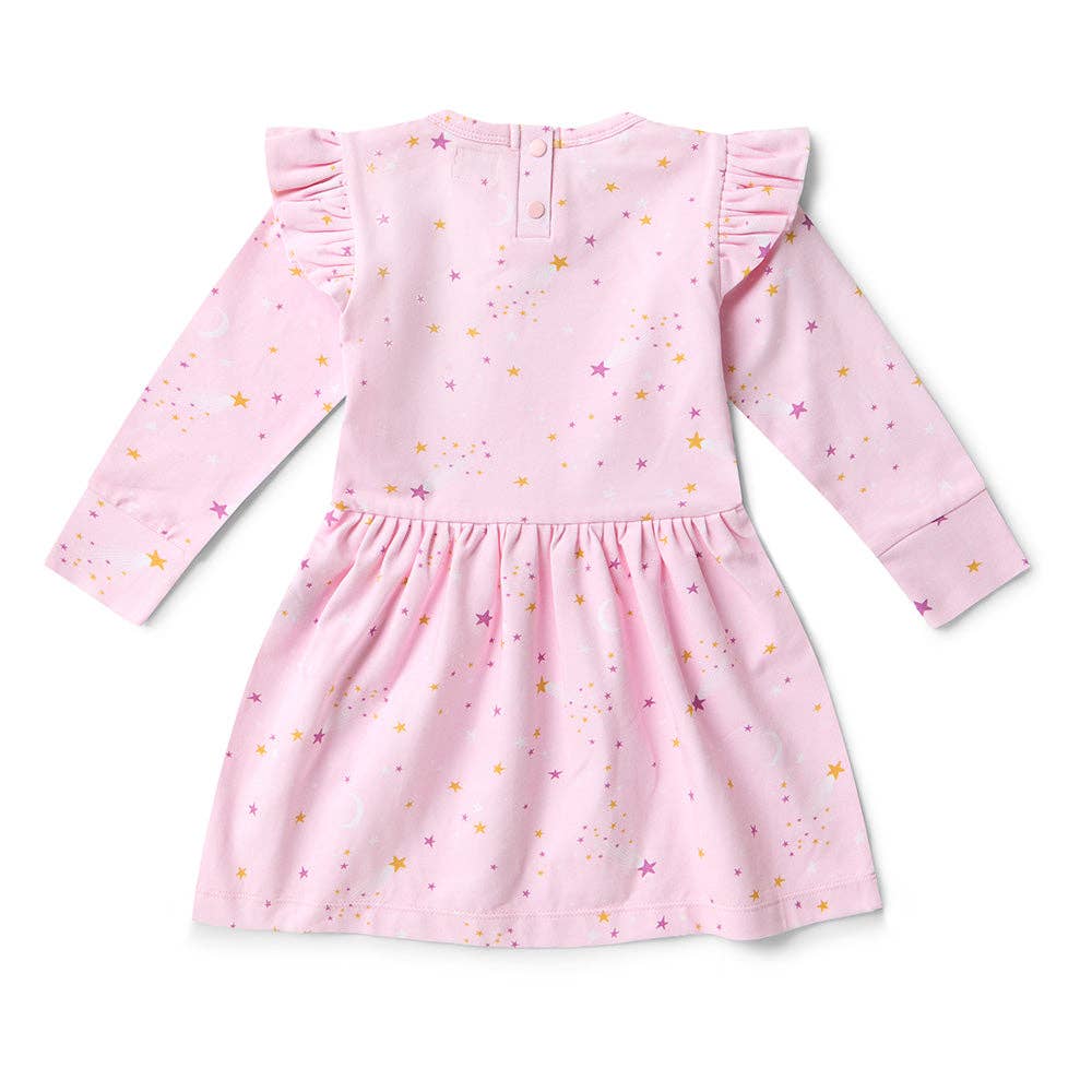 Snuggle Hunny - Twinkle Long Sleeve Organic Dress
