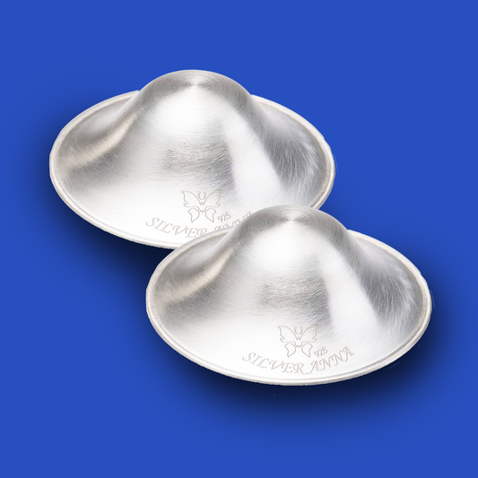Silveranna Silver Nursing Cups - Silveranna® 925 Silver Nipple Shields