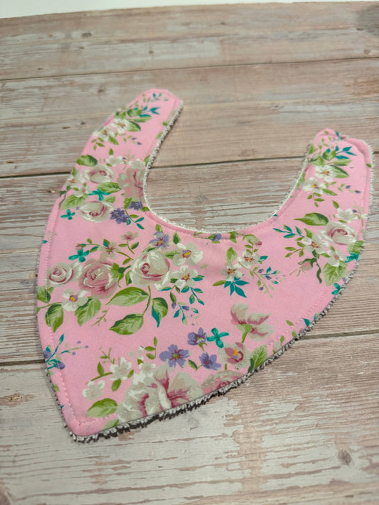 Finished with a Kiss - Baby Bib - Dribble Bib - Maggie