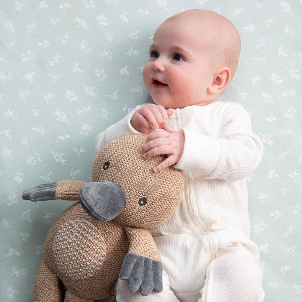 Living Textiles - Knitted Toy - Penny the Platypus