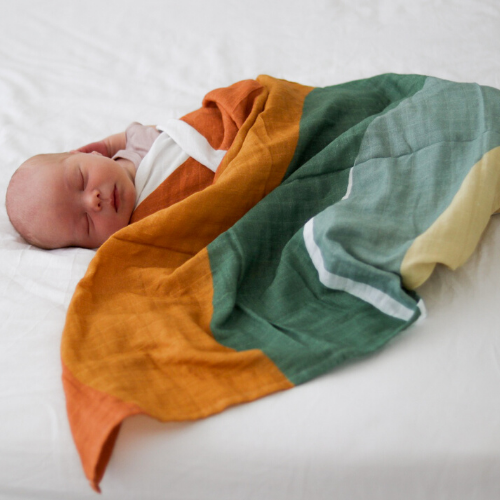 Desert Rainbow Muslin Wrap