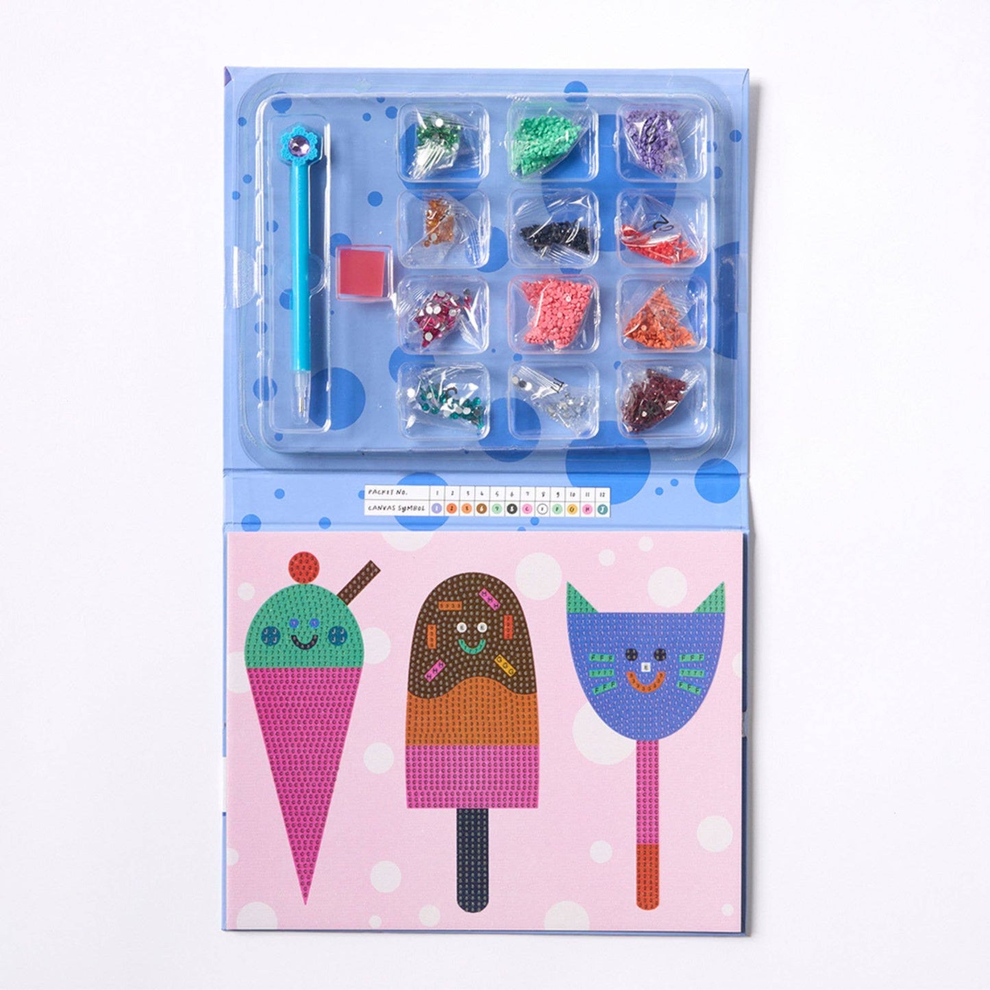 Journey Of Something AU & EU - Kids Sparkle Art Kit - Yum! Yum! Yum!