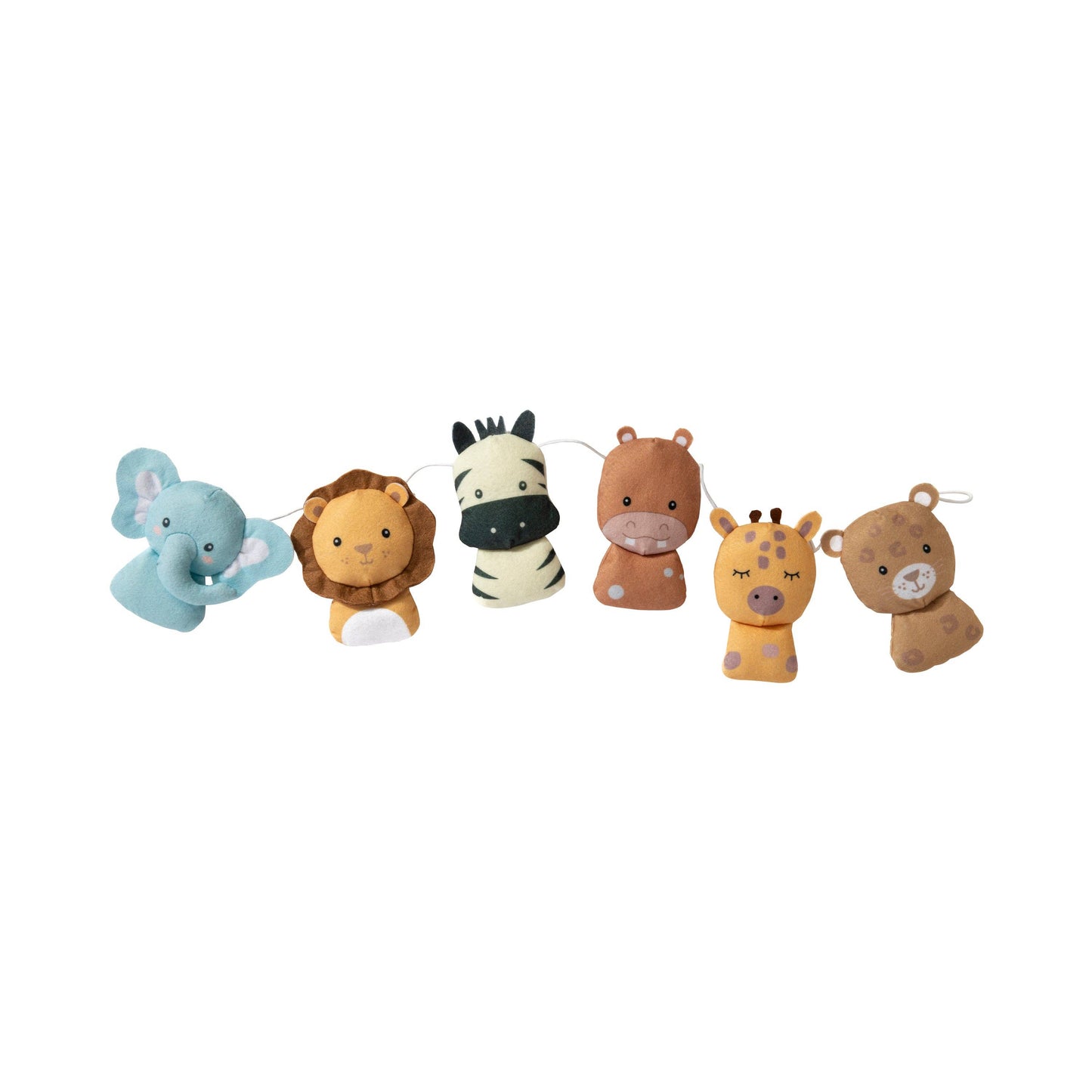 Living Textiles - Bunting Decoration - Wild Safari/ Animals