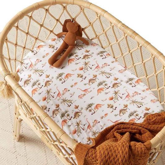 Dino Bassinet Sheet / Change Pad Cover