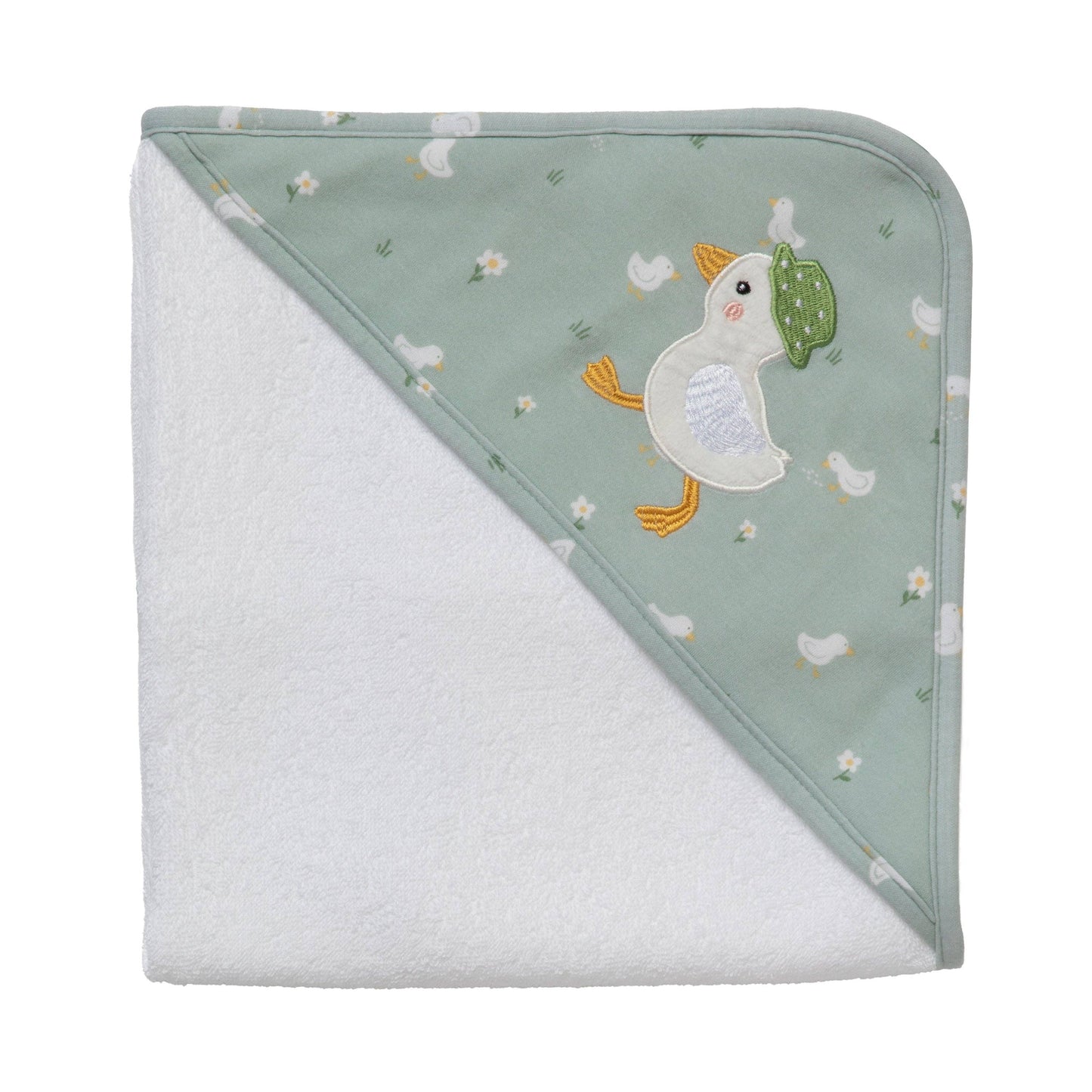 Living Textiles - Hooded Towel - Goosey Goosey