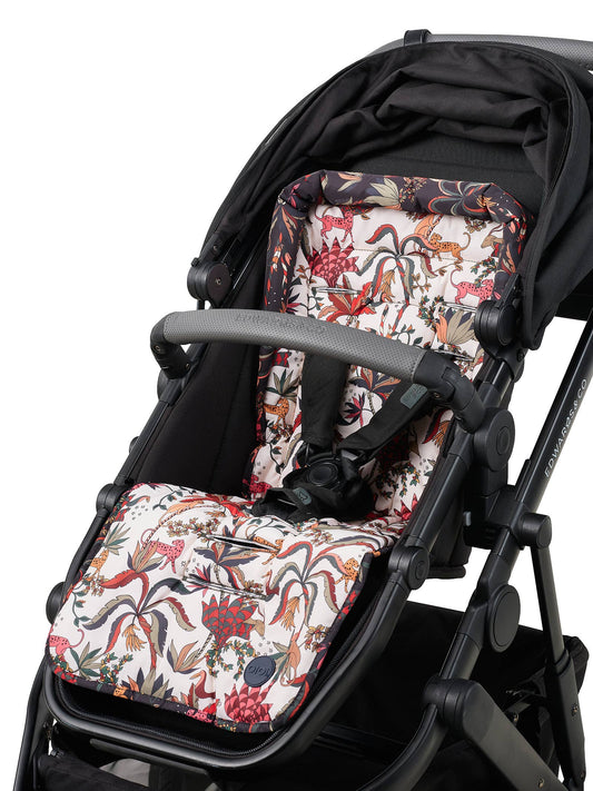 OiOi - Reversible Pram Liner - Jungle