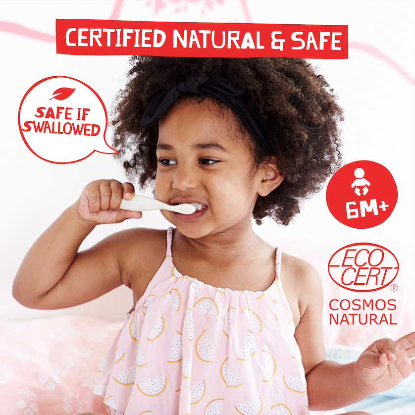 Jack N' Jill Kids -  Jack N' Jill Natural Certified Toothpaste Strawberry 50g