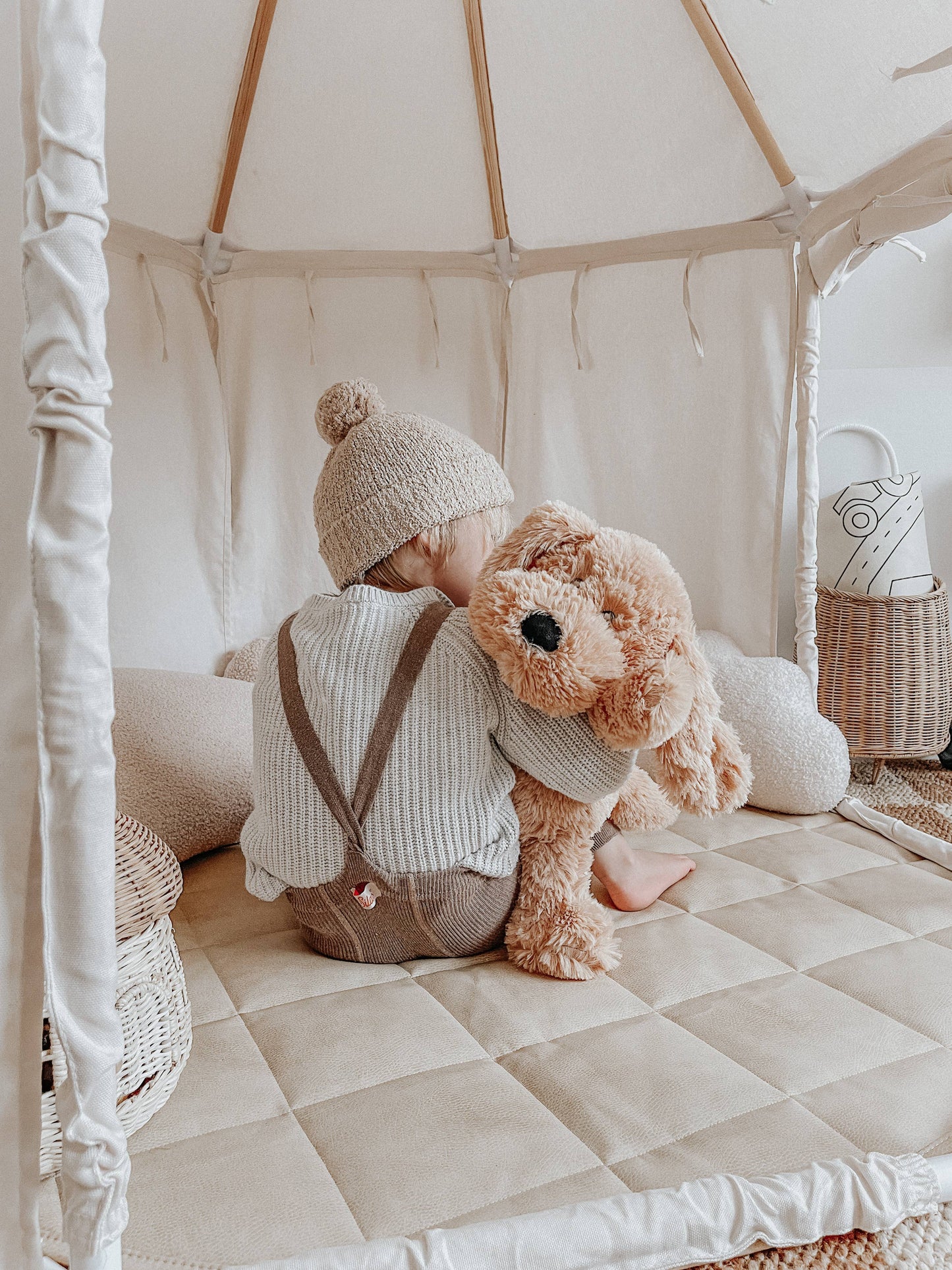 Mindful and Co Kids - Charlie The Weighted Puppy Dog Toy