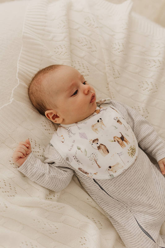 Emotion & Kids - DOGS DAY OUT ORGANIC COTTON BIB