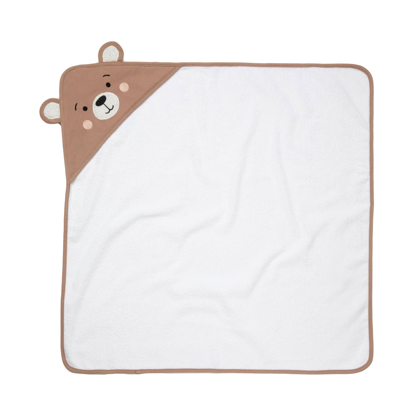 Living Textiles - Hooded Towel - Cuddly Bear