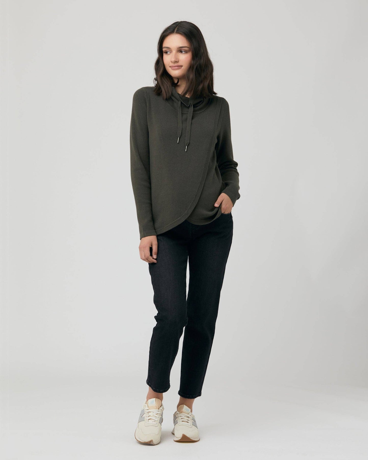 Cassie Cross Over Nursing Knit