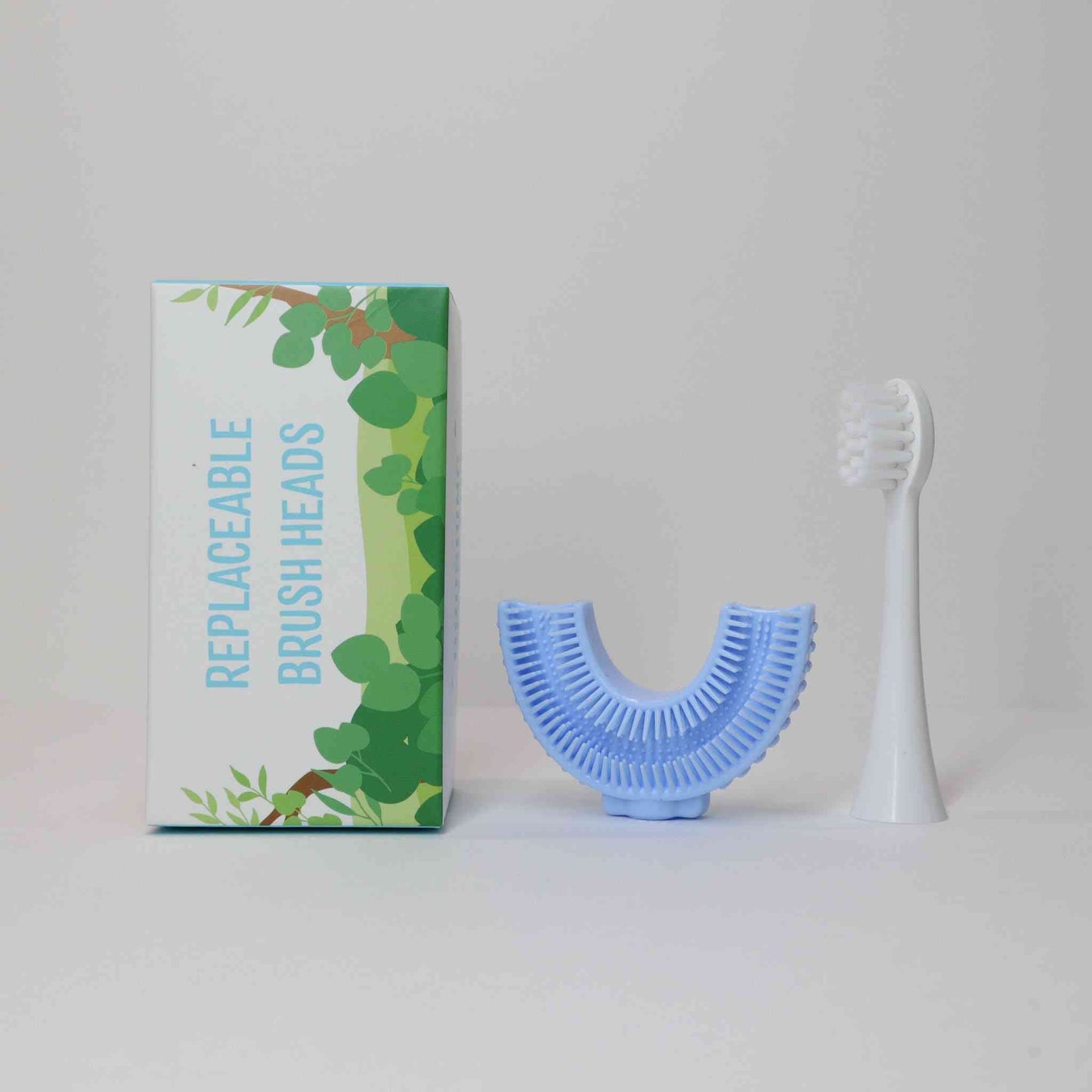 Replacement Silicon ToothBrush Heads Blue Koala-Kevin