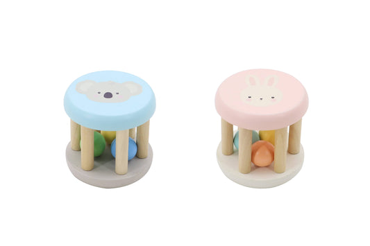 ToysLink - Wooden Koala & Bunny Rattle