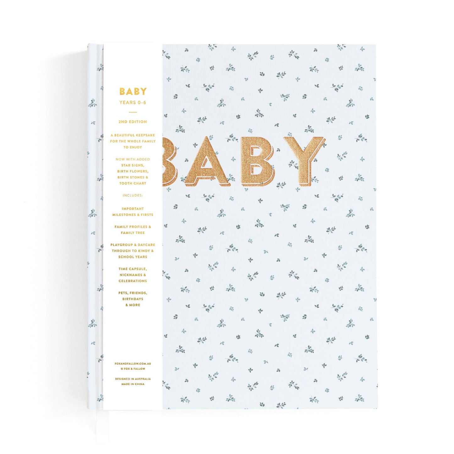 Fox & Fallow - Baby Book Bluebell (Large)