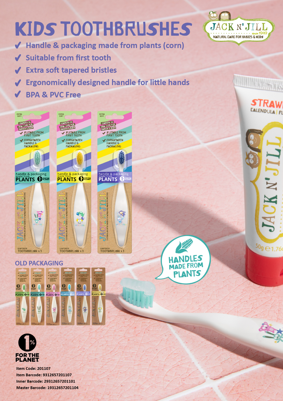 Jack N' Jill Kids - Jack N' Jill Kids Toothbrush - Assortment