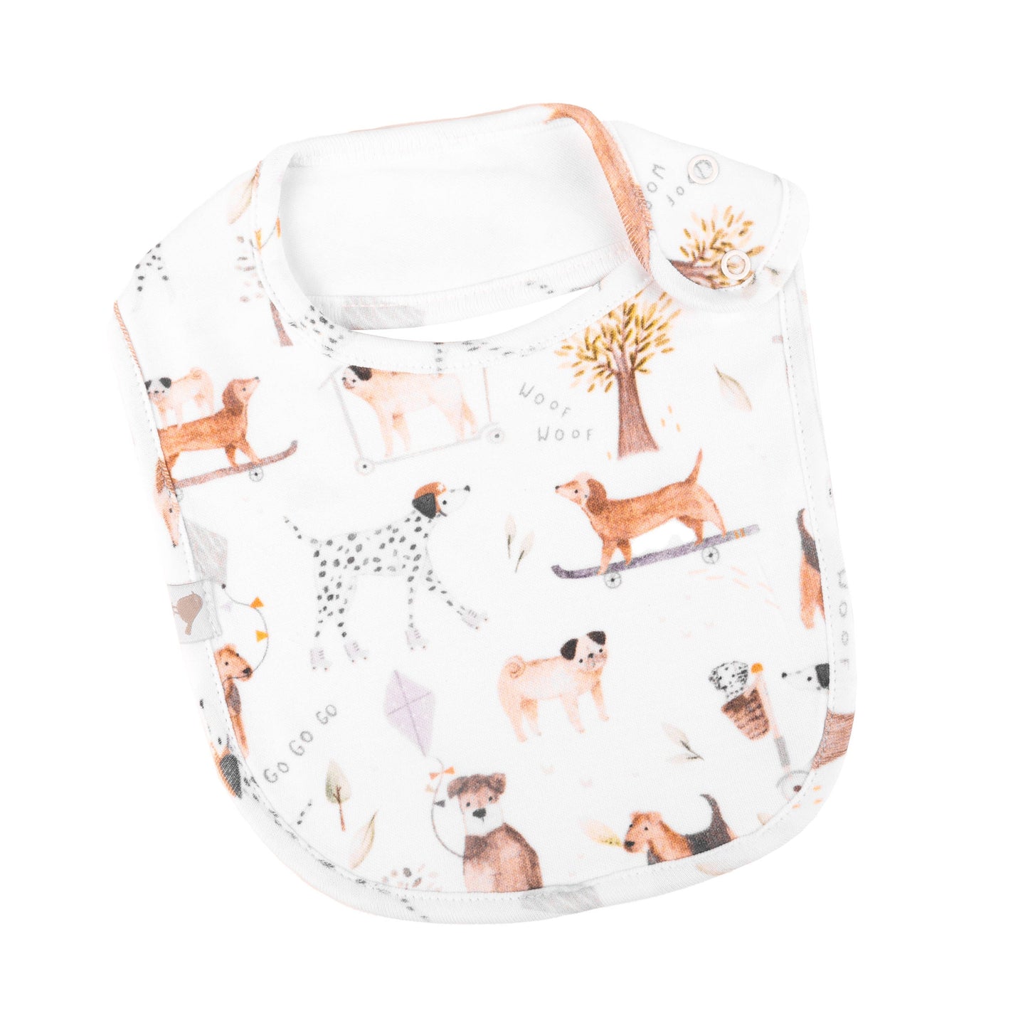 Emotion & Kids - DOGS DAY OUT ORGANIC COTTON BIB