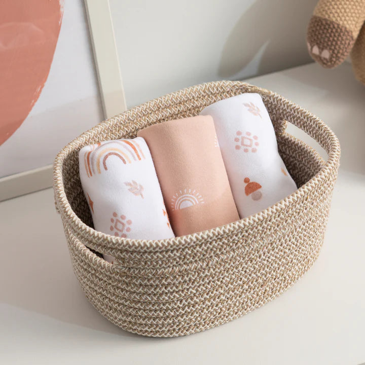 Living Textiles - 3 Pack Wash Cloths - Bohemian Bliss