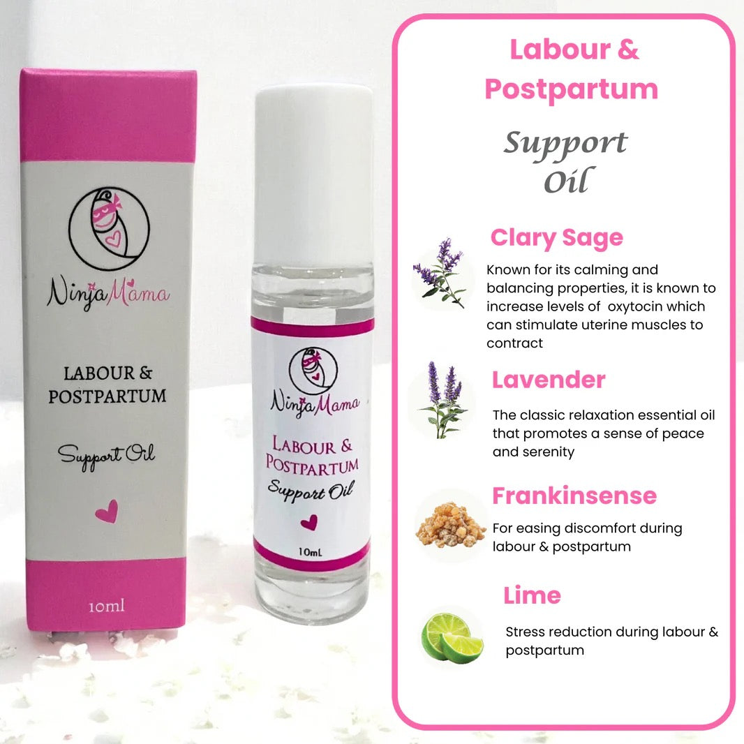 Clary Sage Labour and Postpartum Recovery Oil Roller