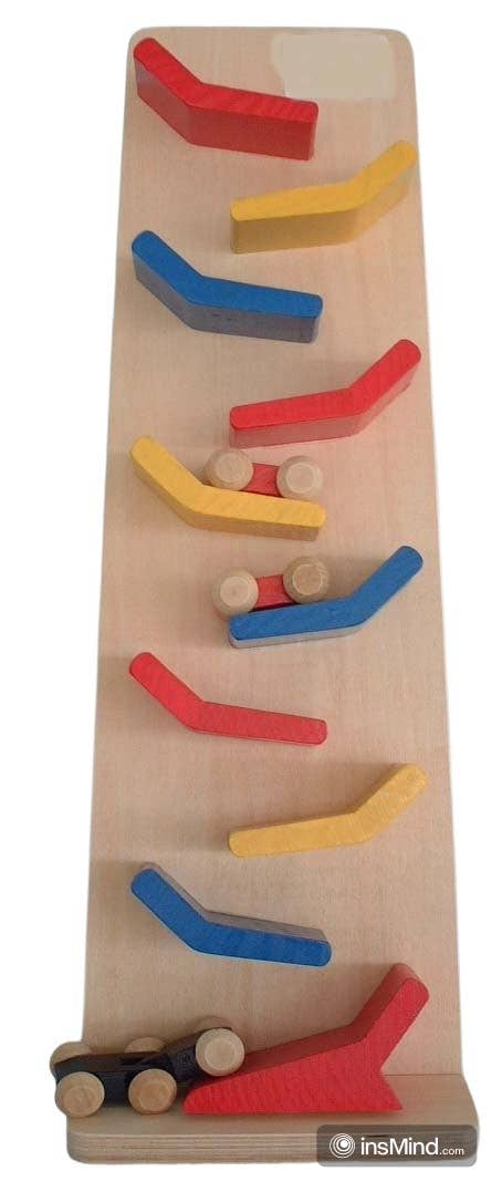 ToysLink - Wooden Falling Car