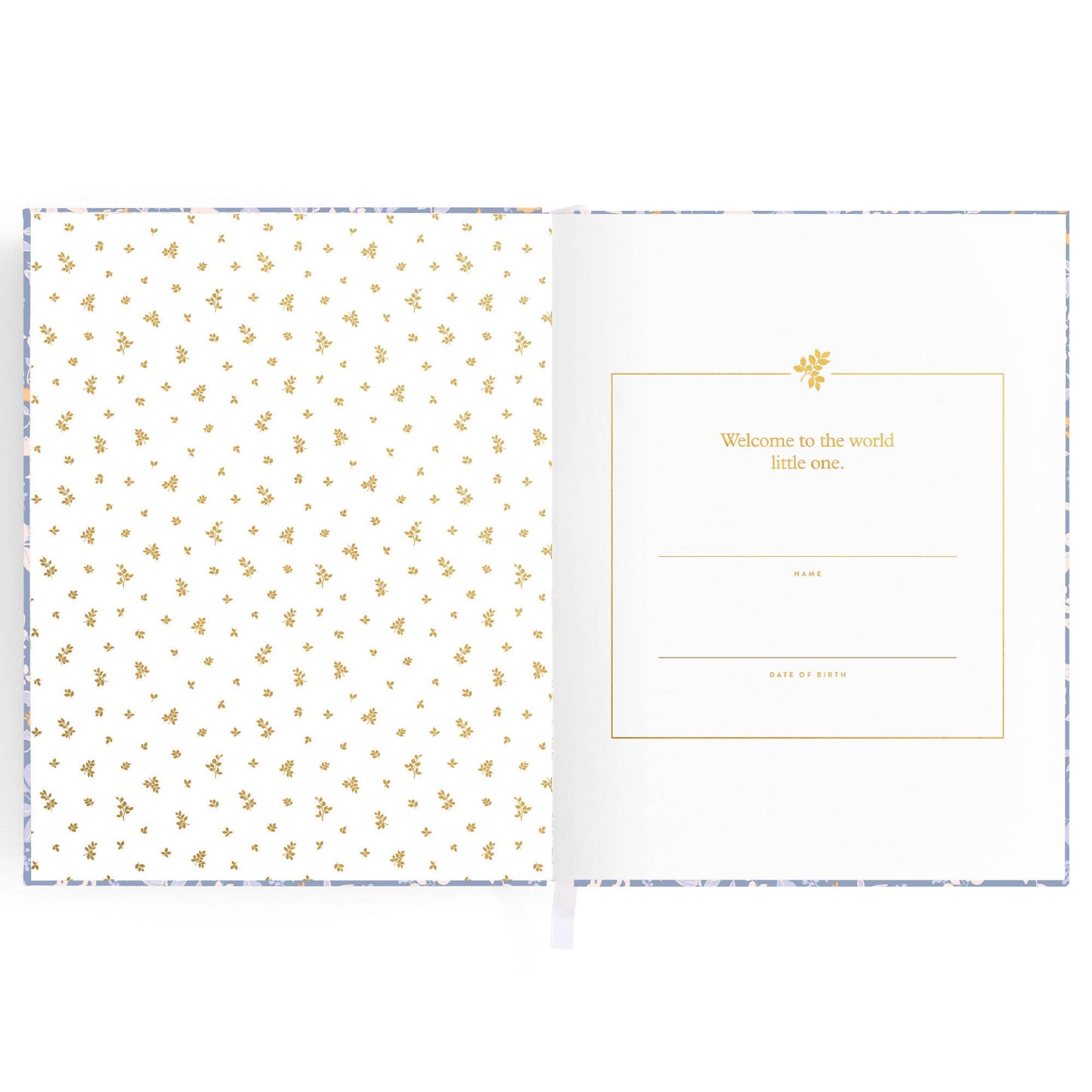 Fox & Fallow - Baby Book Forest Friends Cornflower