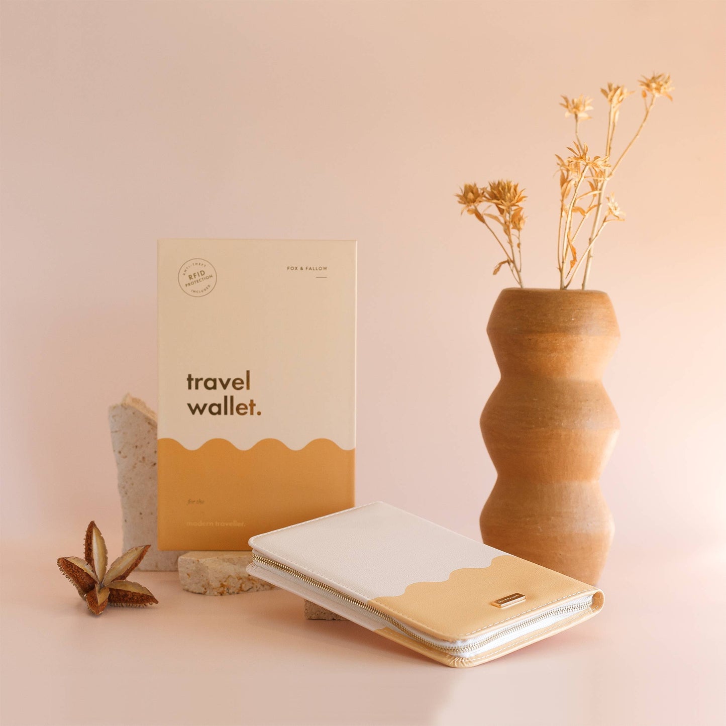 Fox & Fallow - Carmel Ripple Travel Wallet