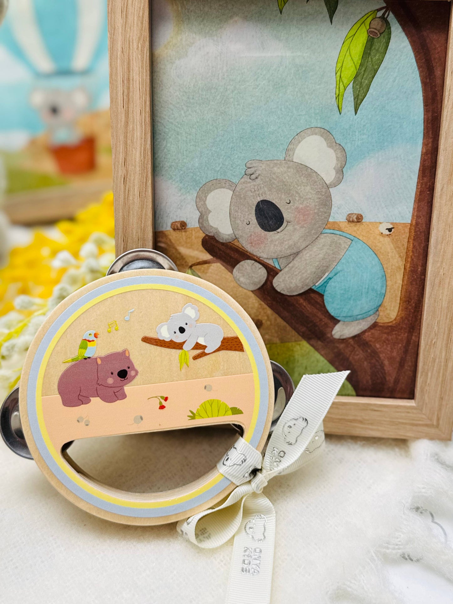 ToysLink - KoKo's Music Adventure Wooden Tambourines