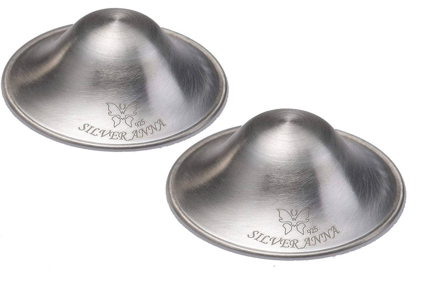 Silveranna Silver Nursing Cups - Silveranna® 925 Silver Nipple Shields