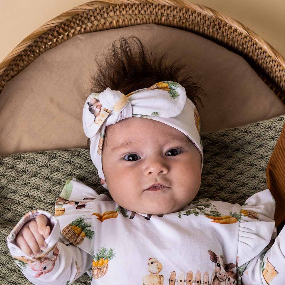 Snuggle Hunny - Farm Organic Topknot