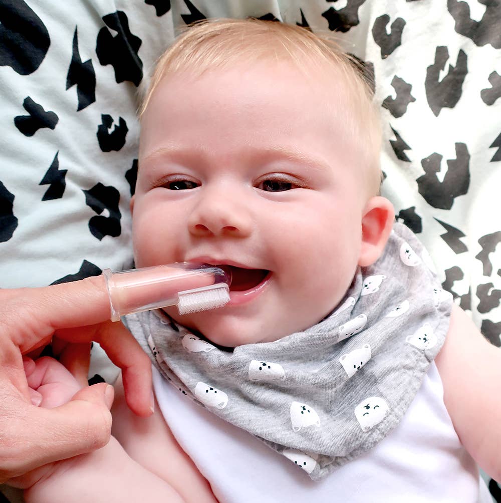 Jack N' Jill Kids - Jack N Jill Silicone Finger Brush - Stage 1