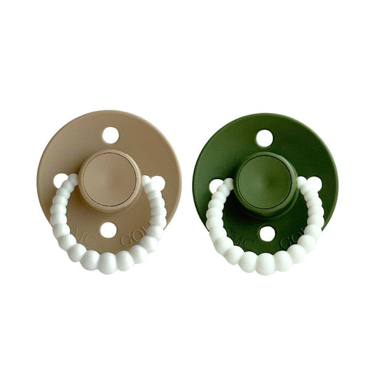 CMC Gold - CMC 'Bubble' GLOW IN THE DARK Dummies - Almond + Olive