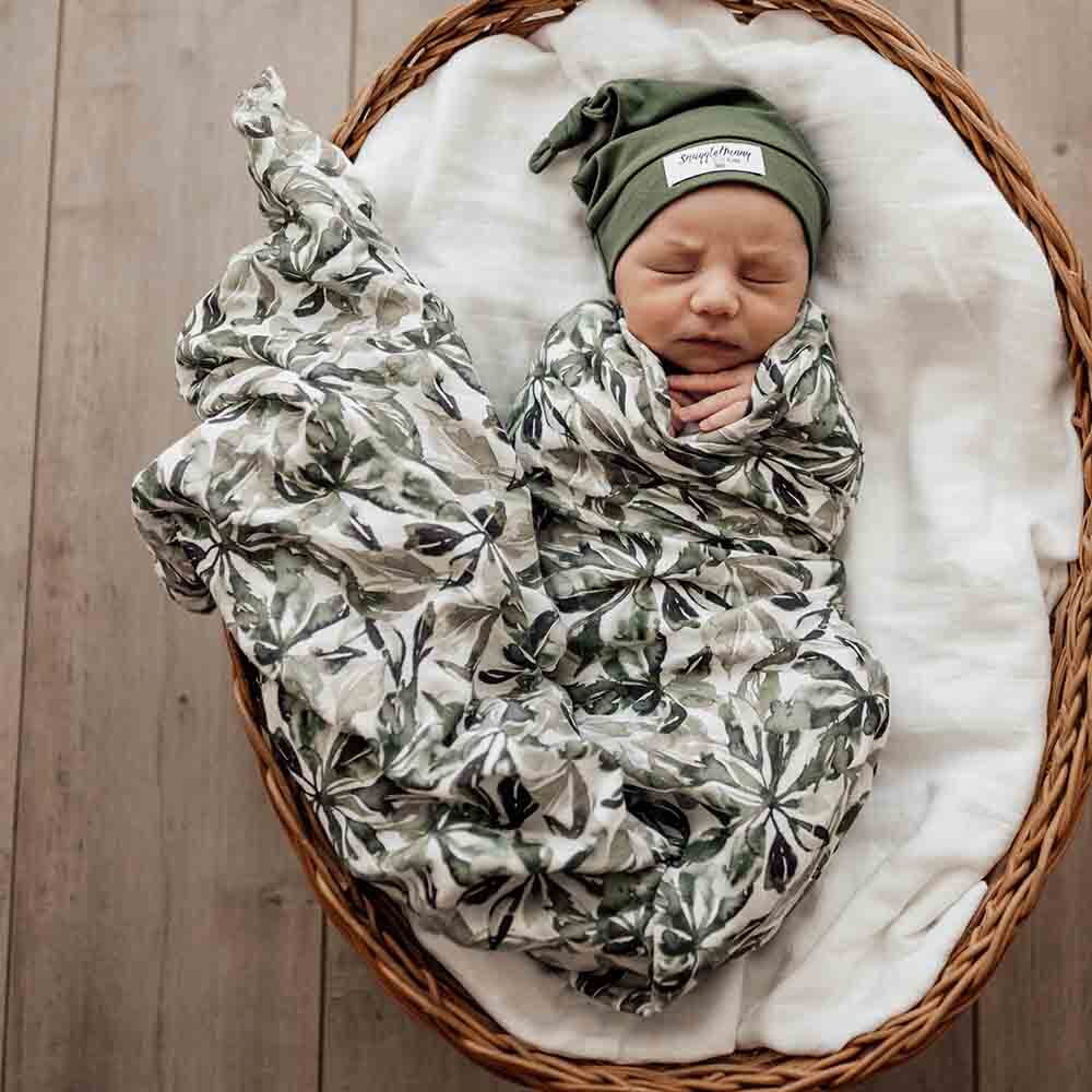 Snuggle Hunny - Evergreen Organic Muslin Wrap