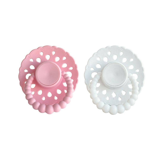 CMC Gold - CMC 'Bubble' Dummies Bloom Baby Pink + White