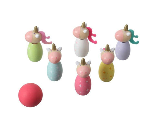 Unicorn Bowling Set