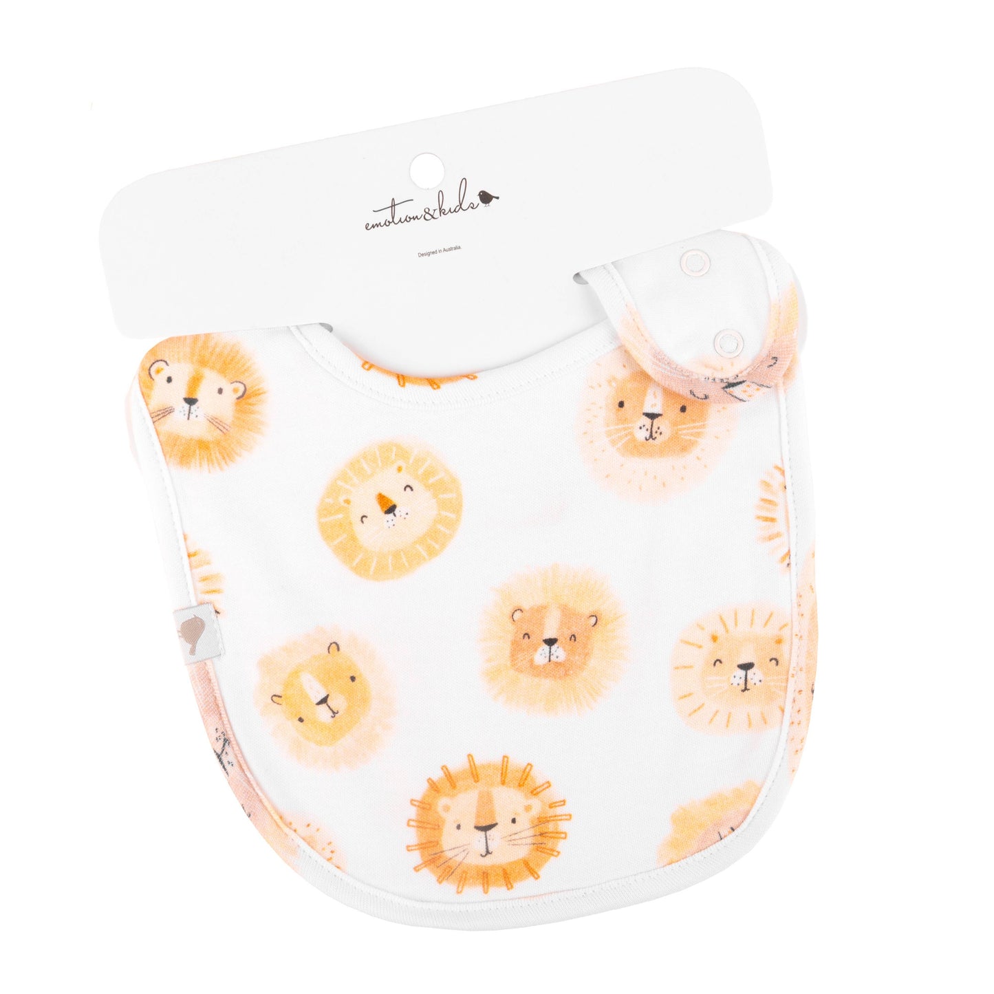 Emotion & Kids - Lions Organic Cotton Bib