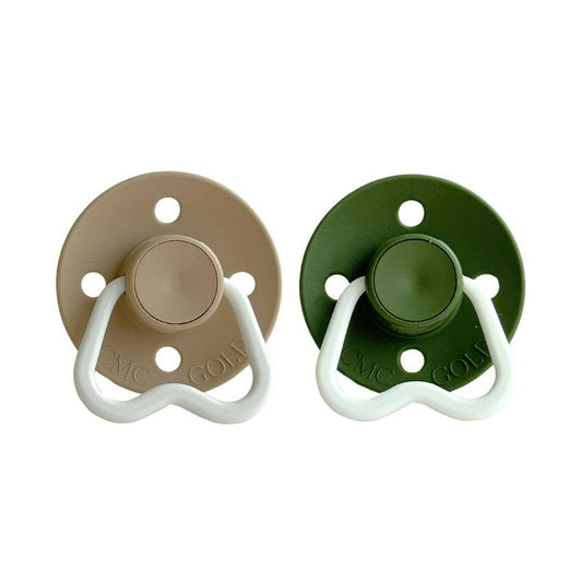 CMC Gold - CMC 'Hold Me' GLOW IN THE DARK Dummies - Almond + Olive