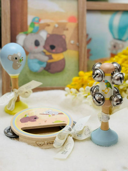 ToysLink - KoKo's Music Adventure Wooden Music 3pcs Set (Koala, rainbow)