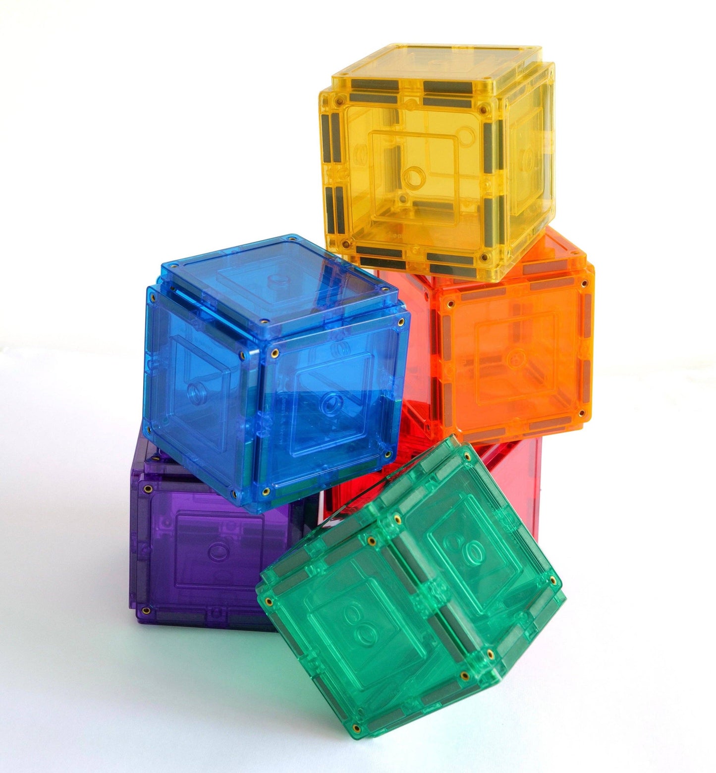 Learn and Grow Toys - Learn & Grow Magnetic Tiles - Small Square Pack (36 piece)