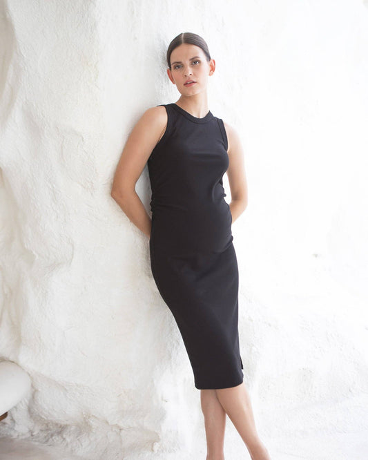 Soon Maternity - Harper Bamboo Feeding Tank Dress