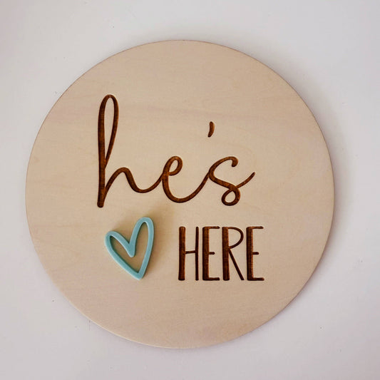 Timber Tinkers - He's here heart
