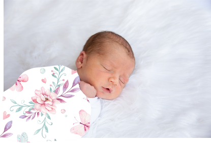 Floral Butterfly Blanket