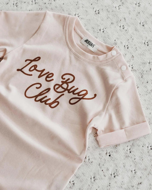 Script Love Bug Club Bodysuit or Tee