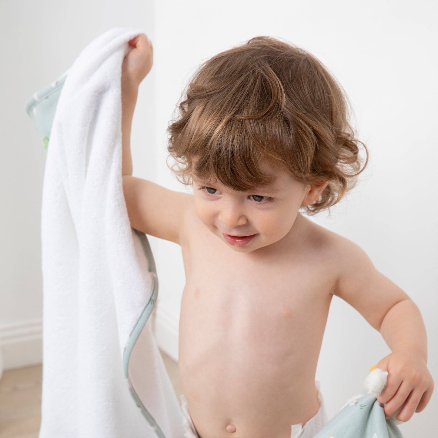 Living Textiles - Hooded Towel - Goosey Goosey